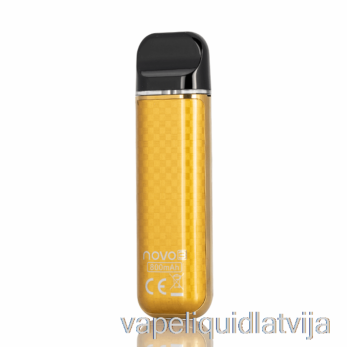 Smok Novo 3 25w Pod Sistēma Zelta Oglekļa šķiedras Vape šķidrums